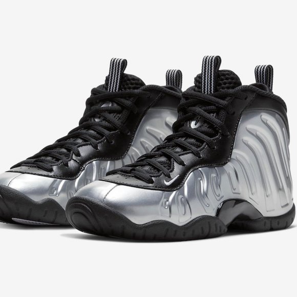 Nike Other - NEW Nike Air Little Posite Foamposite One Chrome Grade GS Youth CN5268 001 6Y